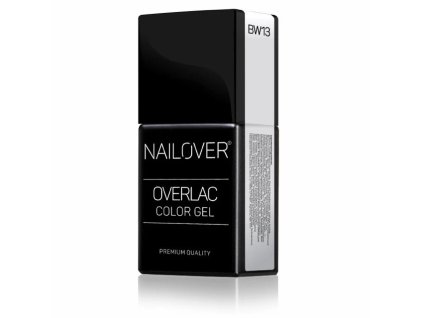 bw13 perletove bily gel lak ve střední velikosti