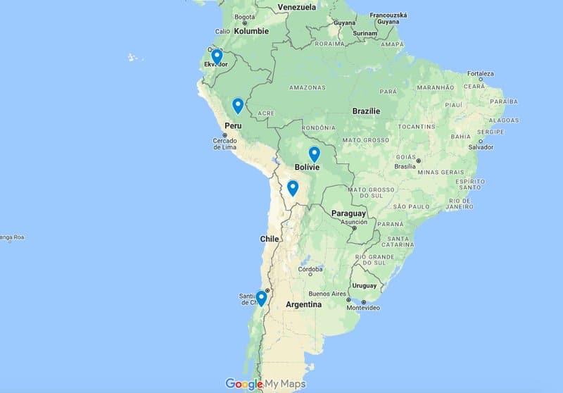 quinoa mapa