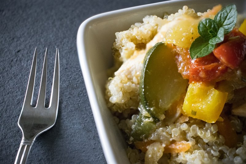 quinoa salát