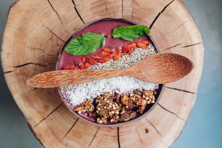 smoothie bowl s goji