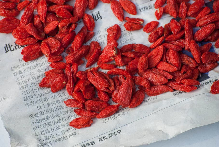 sušené goji