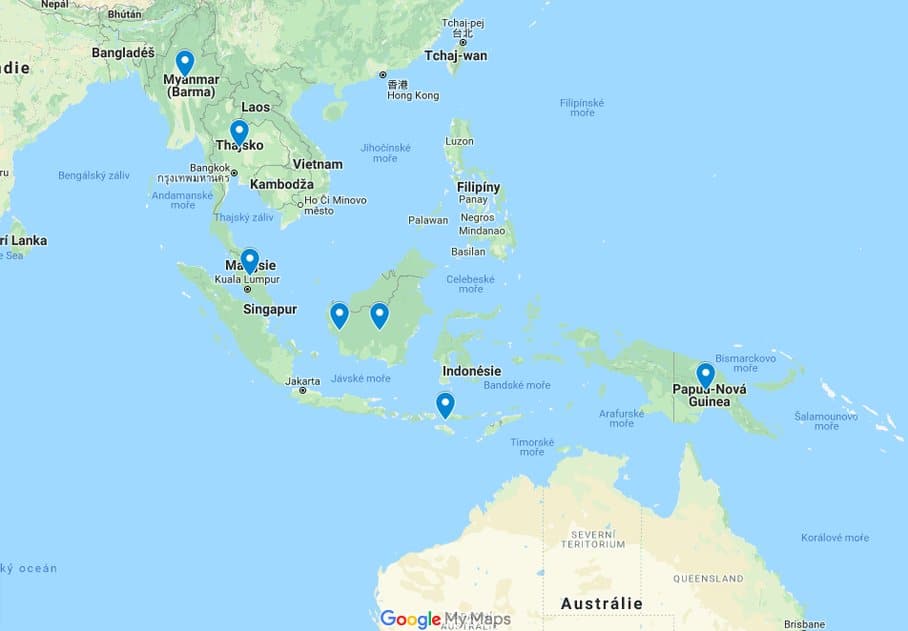 kratom mapa