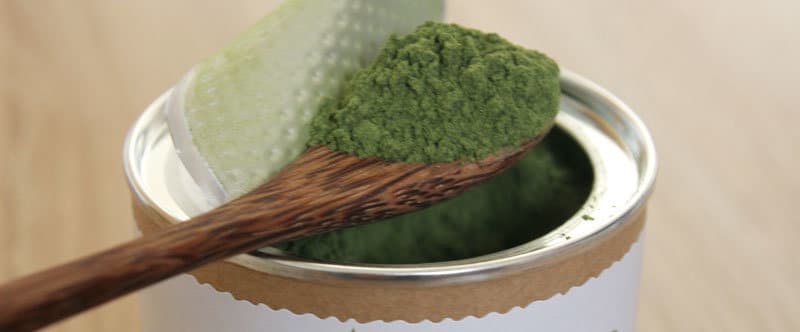 Spirulina, zelené potraviny - prášek