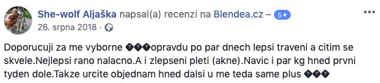 recenze Blendea zlepšení trávení