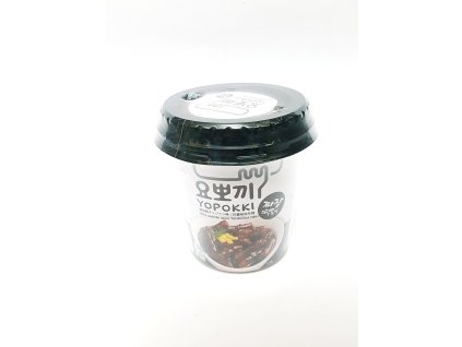 Instantní topokki s omáčkou z černých fazolí YOPOKKI 120 g