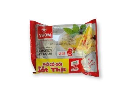 Instantní kuřecí polévka s rýžovými nudlemi Pho ga VIFON 80 g