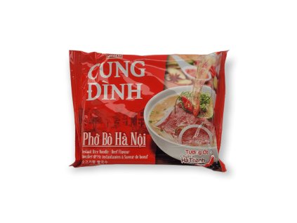 Instantní Pho bo hovězí polévka s rýžovými nudlemi CUNG DINH 70 g