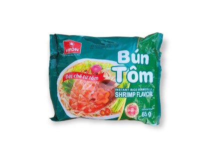 Instantní krevetová polévka s rýžovými nudlemi Bun tom VIFON 65 g
