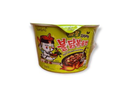 Instantní nudle Buldak jjajang Big bowl SAMYANG 105 g