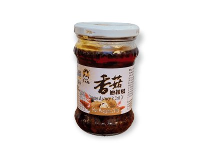 Čínské houby v chilli oleji LAOGANMA 210 g