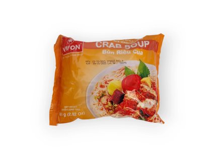 Instantní polévka krabí s rýžovými nudlemi VIFON 80 g