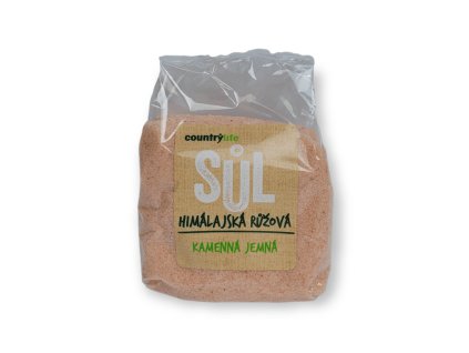 Himálajská sůl jemná COUNTRYLIFE 500 g