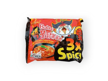 Instantní nudle Buldak 3 x spicy SAMYANG 140 g