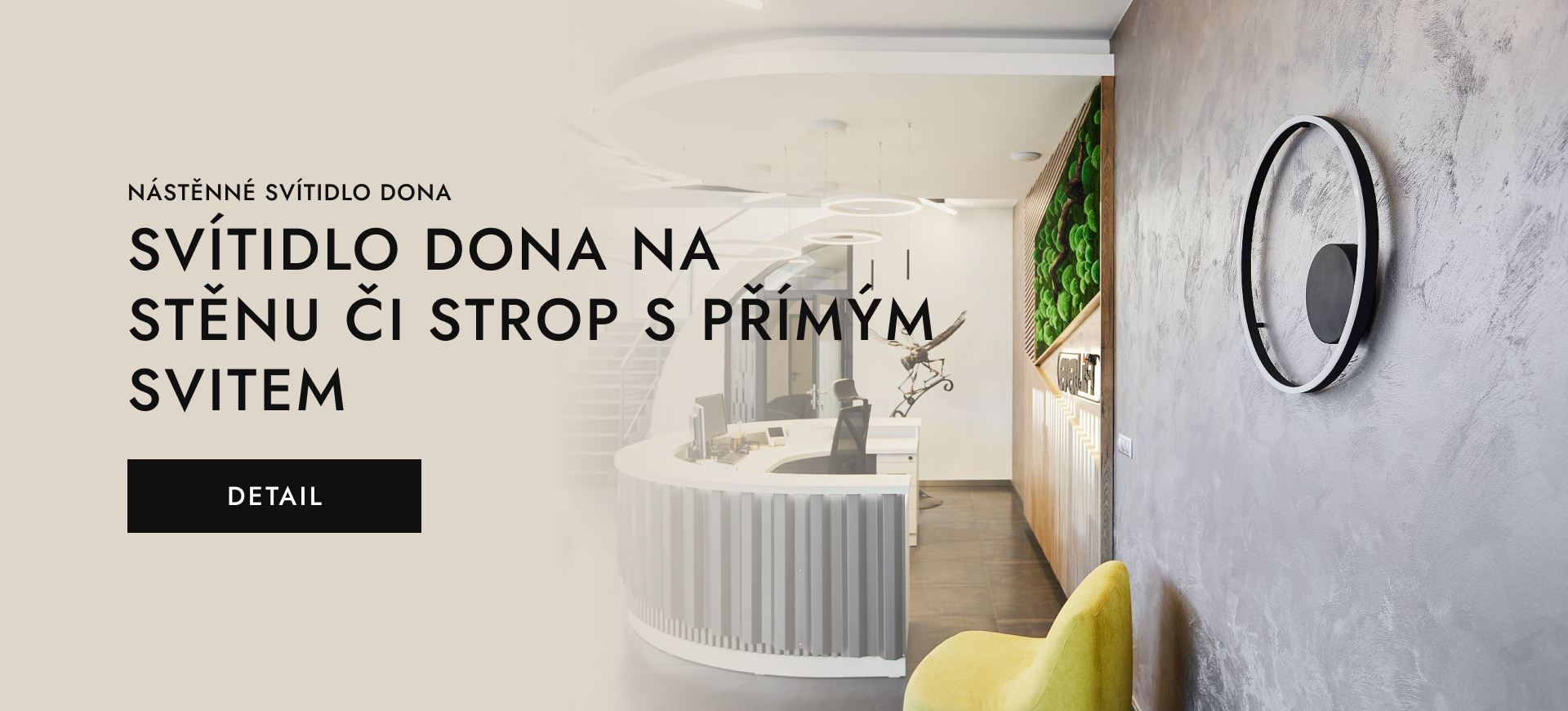 Nástěnné svítidlo led