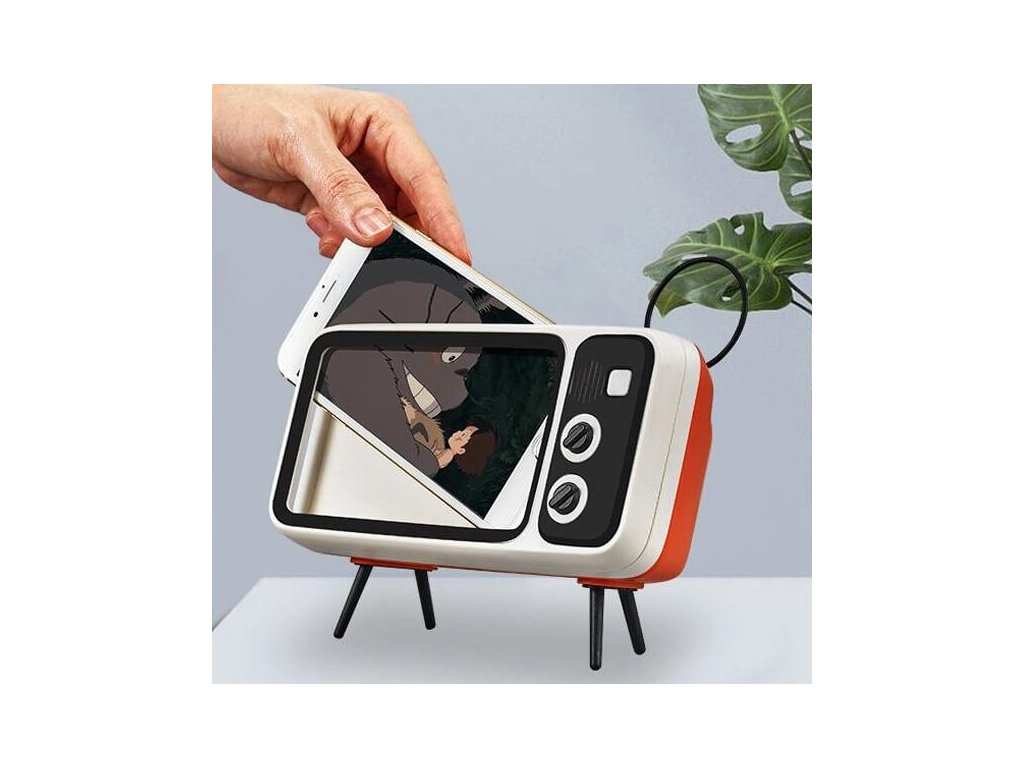 retro drzak telefonu s reproduktorem 3v1