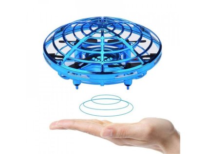 Létající dron UFO ovládaný rukou (Barva Červená)