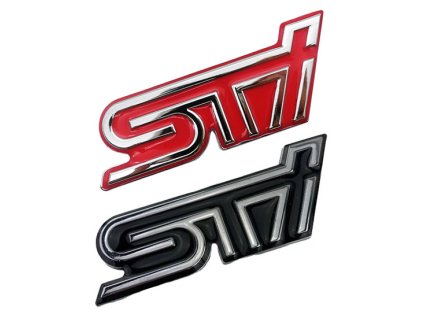 samolepka na auto subaru STI WRX