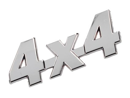 samolepka na auto 4x4 4WD pohon 4 kol