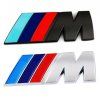 samolepka bmw m stribrna nebo cerna