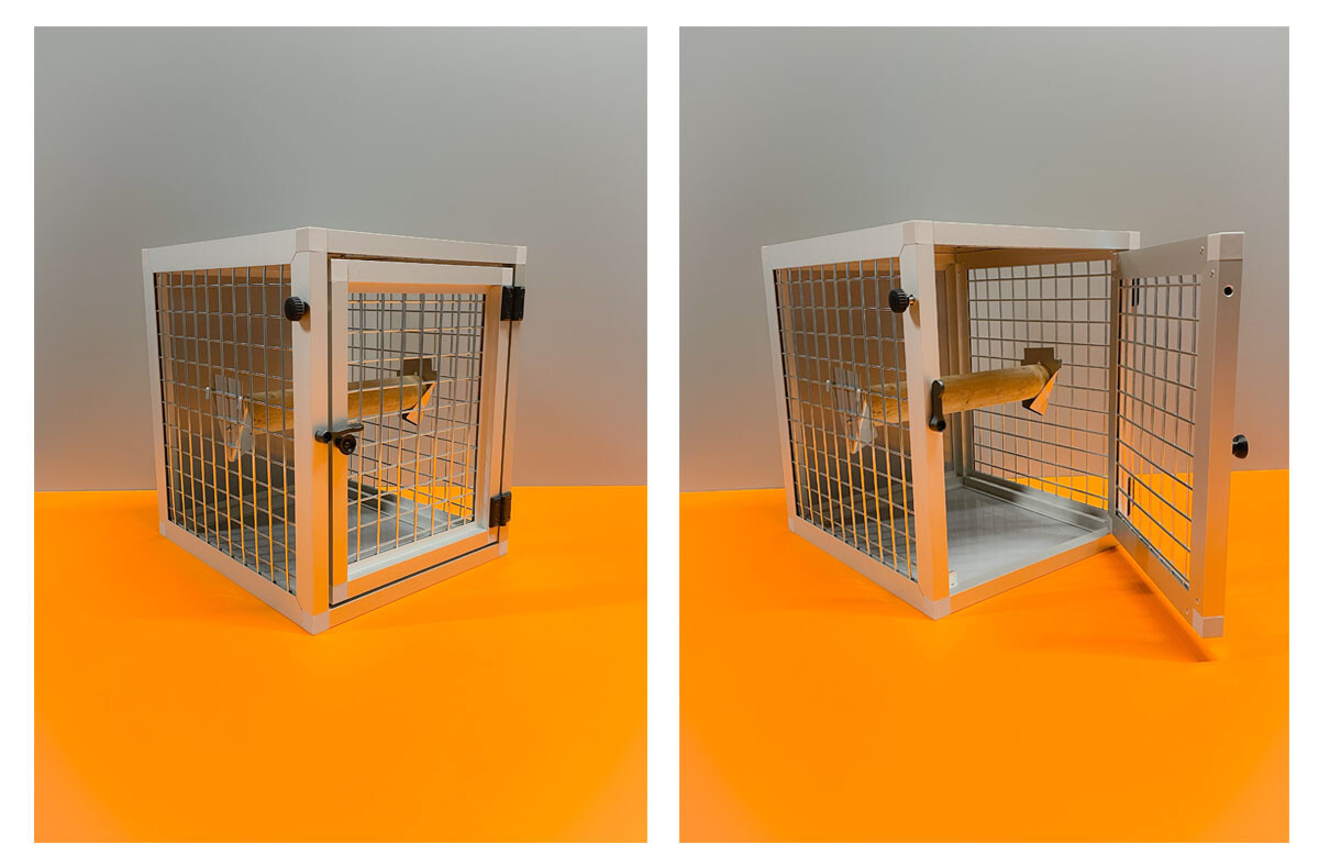 přepravka pro amazoňana