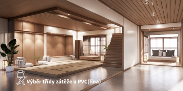 Jak vybrat PVC (lino) podle třídy zátěže