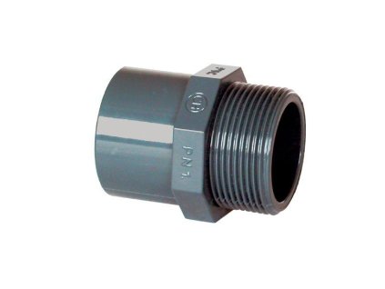 PVC tvarovka - Přechodka 125–110 x 4“ ext.