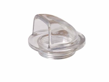Vtoková mušle transparentní, 11/2“.