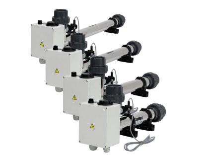 Topení EOVk-18, 18 kW 400 V, nerez, s el. průtokovou klapkou