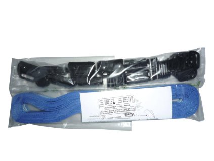 Set 7 ks pro uchycení plachty a teleskopické tyče s tkalounem 1,5 m