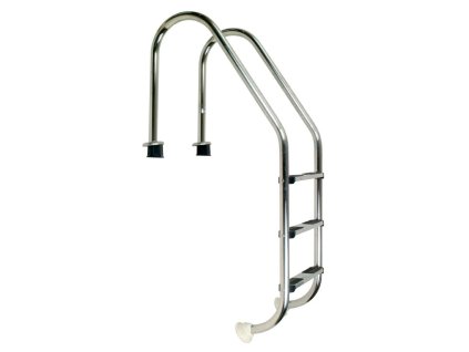 Žebřík nerez Standard s pouzdrem 3 stupňový, AISI 304