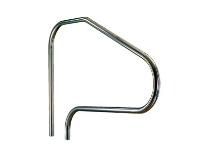 Žebříkové madlo 1220mm s pouzdrem a rozetou AISI 316 - 1ks