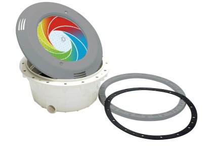 Světlo VA LED "PF" - 55W, RGB-DMX; pro fóliové bazény, světle šedá
