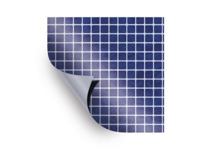 Aquasense - AS - 3D Mozaika Dark Blue; 1,65m šíře, 1,6mm, metráž