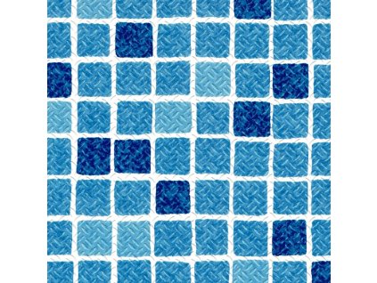 Protiskluz ELBE STG 2 mm Mosaic Blue šíře 1,65m (mozaika modrá - 105)