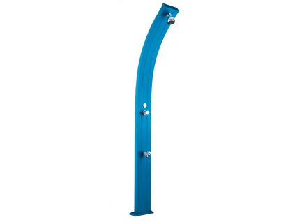 Solární sprcha SPRING light blue s oplachem nohou