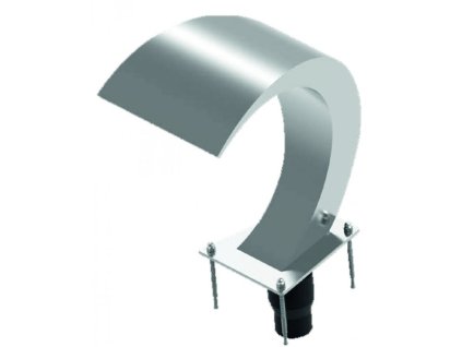 Vodní chrlič Had 280 AISI 316 lesk DOMESTIC