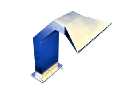 Vodní chrlič Beran AISI 316 mat