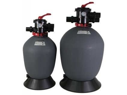 Nádoba TOP VF 700B, 200kg písku ventil 2"