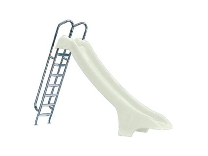 skluzavka polyester. zesilena bila 2,00 m rovna bledemodra barva 7115