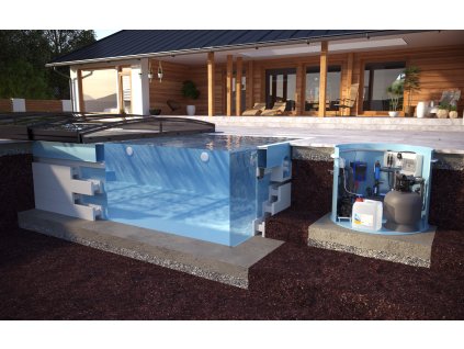 Zastřešení SYDNEY A Box - Antracit DB703