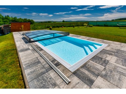 Přelivový bazén QBIG BENEFIT 3 x 8 x 1,5 m - Bílý