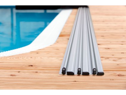 Prodloužení kolejí pro zastřešení AIR A (3 moduly) 250 cm - jednostranná bezkolej