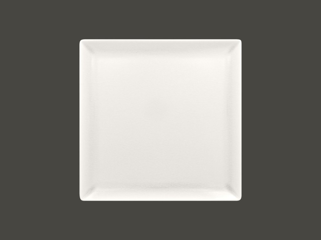 RAK Vintage talíř mělký čtvercový, bílý 24,5 × 24,5 cm | RAK-VNEDSQ25WH
