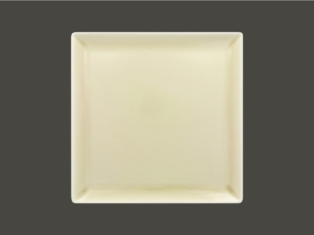 RAK Vintage talíř mělký čtvercový, perlový 27 × 27 cm | RAK-VNEDSQ27PL