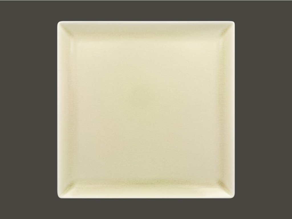 RAK Vintage talíř mělký čtvercový, perlový 30,2 × 30,2 cm | RAK-VNEDSQ30PL