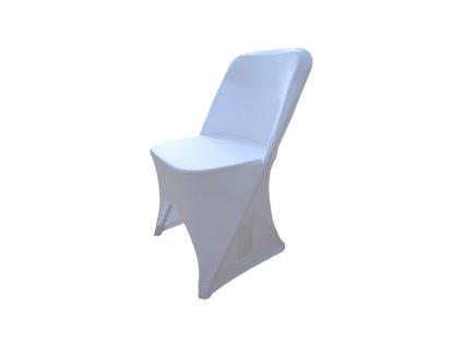 Potah na židli, bílý