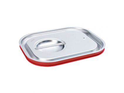 Víko se silikonovým těsněním na gastronádoby Standard bez úchytů GN 1/2