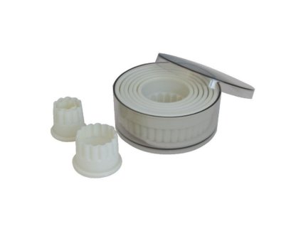 de Buyer Sada vykrajovátek vlnitých 20–100 mm | D-4307-00