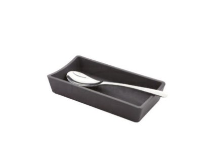 Revol Basalt odkládací miska na lžíci 19,7 × 10,4 cm | REV-644293