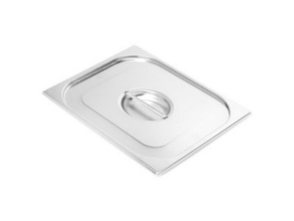 Víko s výřezem na naběračku na gastronádoby s úchyty GN 2/3